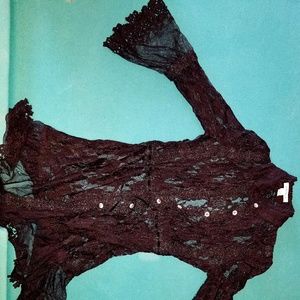 Boston Proper Lace Top